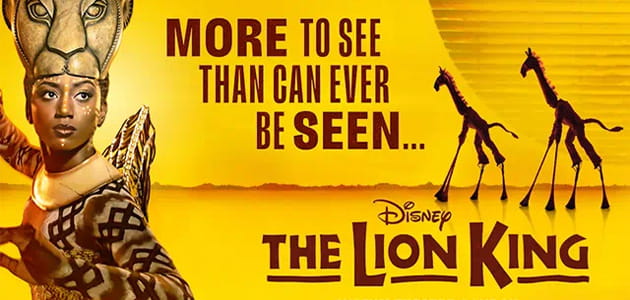 More to see than can ever be seen The lion king